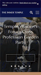 Mobile Screenshot of innertemple.org.uk